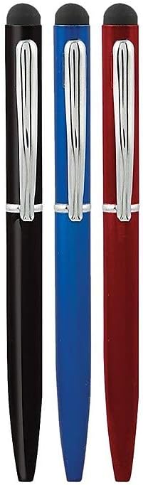 Staples 2618980 2-in-1 Stylus and Pen 3-Pack Black/Red/Blue......