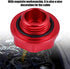 Oil Filler Cap, Aluminium Alloy Oil Filler Cover Engine Fuel Tank Cap for Honda Car(red)...