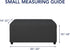 PureFit Super Stretch Soft Form Fit Ottoman Cover Rectangle - Ottoman Slipcovers for Foot Stool & Folding Storage Furniture for Living Room with N...