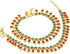 I Jewels Gold Plated Indian Traditional Bollywood Style Ethnic Kundan Anklet/Payal Barefoot Jewelry for Women (A031MG)...