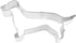 R&M Dachsund 5" Cookie Cutter in Durable, Economical, Tinplated Steel...