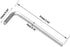 4mm Hex Key Wrench, Allen key Wrench, L Shaped Wrench, Hex Key Hexagon Head Replacement, Small Hex Wrench for Repairing Bike, Furniture(10Pcs)...