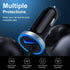 3.4A Fast Car Charger, Android Type C Car Charger Adapter with 3ft USB C Coiled Cable for Google Pixel 8a 7 7pro 8pro 6a 6pro 5a 2XL, Moto G Pure/...