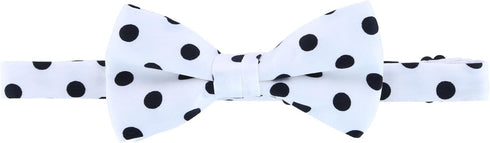 CTM® Men's Polka Dot Bow Tie and Pocket Square...