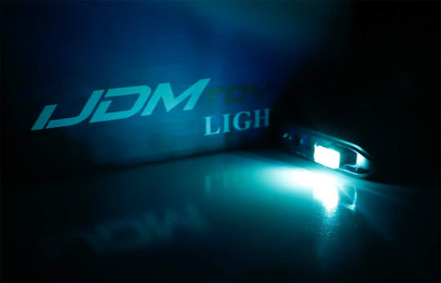 iJDMTOY Aqua Ice Blue USB Plug-in Miniature/Nano LED Car Interior Ambient Accent Lighting Kit...