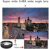 Mobile Phone Wide-Angle Lens 0.45X Mobile Phone Camera Lens Kit Macro Lens 12.5X Universal for iPhone Android Phone/Samsung/OnePlus and Most Smart...