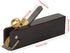 Mini Wood Planer Hand Tool, 3 inch Wood Ebony Plane Hand Plane Wood Trimming Plane DIY Woodcraft Gadgets w/Planer Blade and Metal Fixer for Woodwo...