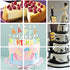 Silicone Mould for Baking Nonstick Layer Cakes Bakeware Round Cake Pans Chocolate Rainbow Cake for Birthday Wedding Party 4 6 8 9 Inch Set of 4...