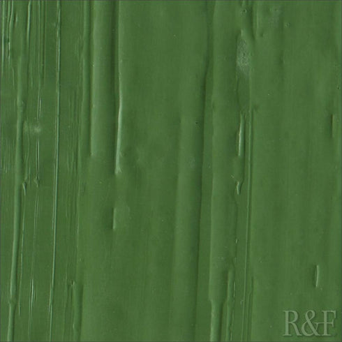 R&F Handmade Paints 1025 Encaustic Paint 40ml, Chrome Oxide Green...