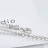 14K Butterfly Silver - Adjustable Layered - Jewelry Anklet Gifts for Women Teen Girls...