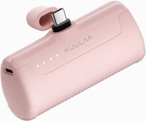Kuulaa Portable Charger USB C Power Bank 4500mAh Small Portable Phone Charger Android Compact Plug in Battery Pack Portable Compatible with iPhone...