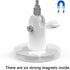 Security Camera Magnetic Mounting Brackets for R ing Indoor/Outdoor Pan-Tilt Mount, Compatible with Stick Up Cam Plug-in, Arlo, Eufy, Google Nest ...