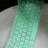 XSKN Hebrew Israel Language Mint Green Color Silicone Keyboard Skin Cover for 2015 and Ealier Released MacBook Air 13, Pro 13 15 17 inch, US Layou...