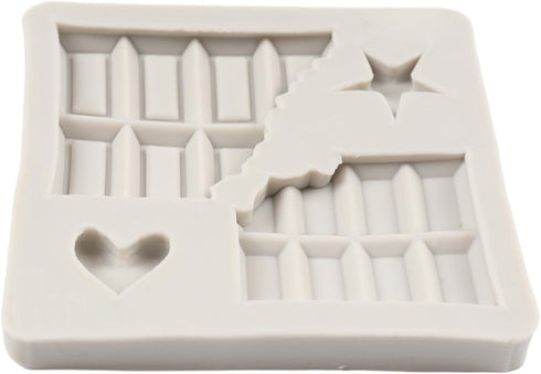 Cookie Fondant Mold Waffle Chocolate Silicone Molds for Cake Decoration Chocolate Cupcake Topper Candy Sugar Craft Polymer Clay Gum Paste...