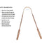 4 Pack Copper Tongue Cleaner Scraper Fights Bad Breath Treatment for Adults Kids Oral Care Hygiene,Thick Safe Blunt Edges Flexible handle and Comf...