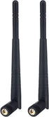BOOBRIE 2-Pack Dual Band WiFi Antenna 2.4GHz 5GHz 5.8GHz 8dBi RP-SMA Male Connector Omni Directional WiFi Bluetooth Antenna for WiFi Router Networ...