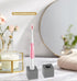 Mini Ceramics Toothbrush Holder Stand for Bathroom Vanity Countertops, Mini Ceramics Toothbrush Holder Stand (Gray)...