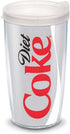 Tervis Plastic 1069599 Coca-Cola - Diet Coke Tumbler with Wrap and Frosted Lid 24oz, Clear...