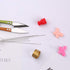 12 Pieces Beading Needles, 6 Size Collapsible Eye Needles for Beading with Needle Bottle, 5 Pcs Bead Needle Threader, Scissors and Thimble for Jew...