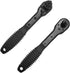 Universal 2-in-1 Drill Chuck Ratchet Wrench, Quick Change Adapter Spanner 1/2" & 5/8", Multi-Function Clamping Tool Ideal for Power Drills & Impac...