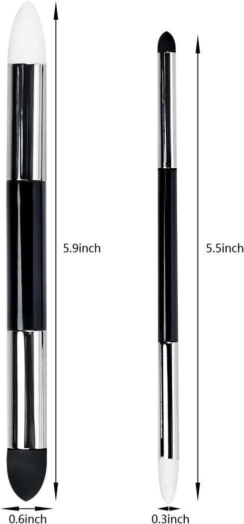 Artist Blending Sponge Pen Dual Tip Washable Sketch Rubbing Sponge Brush Reusable Drawing Art Blenders Tools for Artist Professional Student Sketc...