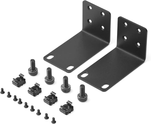 Universal Rack Mount Kit 1U Rack Ears for NETGEAR Series Switches (JGS/MS/RPS/SRX/XS/XSM/FS Series)...