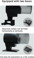 Fish tank feeder, Automatic fish feeder for aquarium, Pond fish feeder, Aquarium feeder, 210ML, Battery powered...