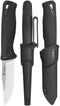 Ganzo G807-BK Fixed Blade Knife 9CR14 Stainless Steel Blade Ergonomic Anti-Slip Handle Camping Hunting Fishing Outdoor EDC Knife with PP Scabbard ...