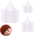15 Pack Flower Pot Hole Mesh Pad Plastic Cone Bottom Grid Gasket Drain Mat Cover Drainage Screen for Plants Bonsai Gardening Breathable Hydrophobi...