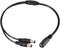 uxcell 1 Female to 2 Male 5.5mm x 2.1mm DC Power Splitter Cable for CCTV Cameras...