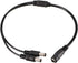 uxcell 1 Female to 2 Male 5.5mm x 2.1mm DC Power Splitter Cable for CCTV Cameras...