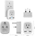 TESSAN UK Ireland Hong Kong Power Adapter, International Travel Plug with 2 USB, Type G Converter Outlet Adaptor Charger for USA to British Englan...