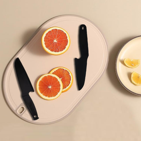 2 pcs Nylon knife plastic knife lightweight and safe, Chef Knives suitable for cutting fruits, vegetables, pizza, cakes?bread...