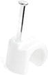 StarTech.com 100 Pack Extra Large Cable Clips with Nail - Reusable - Nail-in Clamps - Wire Holding Clips - Ethernet Cord/Cable Fasteners - Brick/D...