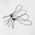 10 Pcs Adjustable Hat Strap Clip Hat Windproof Cord Fastener Cap Retainers with Clips for Fishing Boating...