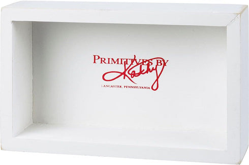 Primitives by Kathy 110137 Box Sign - Deck The Halls and Not Your Family, 6.5 x 4 x 1.75-inch...