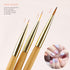 5PCS Dotting Pens and 3PCS Nail Painting Brushes, Double Ended Nail Brushes and Dotting Tool Kit, Nail Art Design Tools...