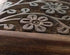 New Age Imports, Inc. GIFT IDEAS~ Floral Carved Handmade Wooden Box 4 inches by 6 inches~Ideal for storing Jewelry, Coins, Tartot cards, Small Tre...