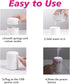 Colorful Cool Mini Humidifier, Essential Oil Diffuser, Aroma Essential USB Personal Desktop Humidifier for Car, Office Room, Bedroom etc,2 Adjusta...