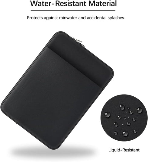 Laptop Sleeve for MacBook Air/Pro 13 inches M4 M3 M2 M1 Chip 2025-2020 Model A3240 A3113 A2681 A2337 A2338 with 2 Pockets Tablet Bag Case Accessor...