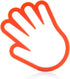 Suck UK Hand Cookie Cutter - Hand Shaped Novelty Cookie Cutter - Plastic Pastry Cutters - Funny Baking Tools & Accessories for Kids - Finger Shape...