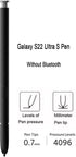 Galaxy S22 Stylus Pen Replacement for Samsung Galaxy S22 Ultra 5G Touch Stylus Pen, S22 S Pen Without Bluetooth Replacement + Tips/Nibs (White)...