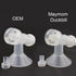 Maymom Pump Valve Compatible with Ameda MYA Joy, Purely Yours Pumps; 2 Count Duckbills to Replace Ameda Pump Valves; Retail Packaging Factory Seal...