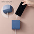 D4 Wall Mount Phone Holder, Phone Stand with Adhesive and Data Cable Receiving Hole, Phone Holder for Shower, Charging, RV, Compatible with iPhone...