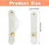 2PCS Phone Strap Grip Holder Cell Phone Grip Silicone Phone Loop Finger Holder Phone Finger Strap Stand Suitable for Most Smartphones (White)......