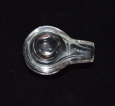 IS4A Blessed & Energized Crystal Quartz Sphatik Sphatika Shivling Shiva Lingam Shiva Linga 25-30 Gram Grams...