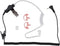 2.5mm Earpiece Headset W/Coiled Tube for Harris Police Radio XG25 XG75 P7300 for Motorola Kenwood...