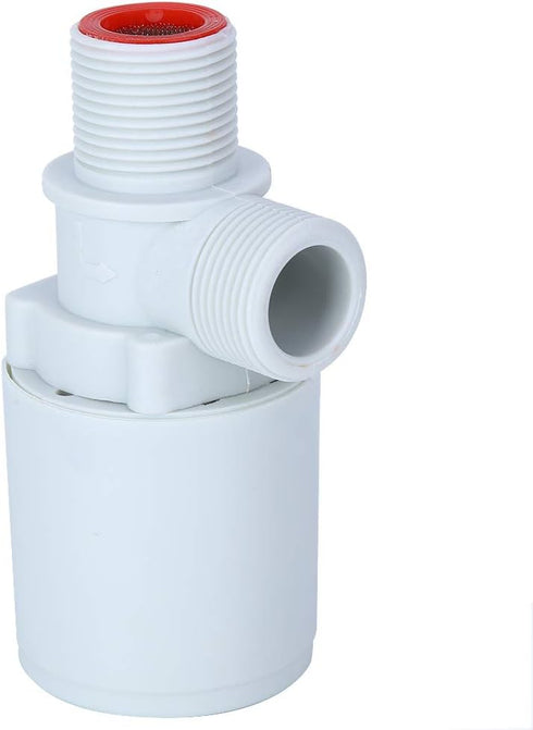 Automatic Float Valve, 3/4" Thread Water Level Control Valve Floating Ball Valve, Plastic Vertical Water Liquid Level Control Sensor Automatic wit...