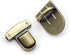 8 Sets Tuck Lock Clasp Catch Purse Buckle Fasteners Wallet Buckle Purse Metal Clasp Locks for DIY Craft Bag Leather Handbags Making (4 Colors)...