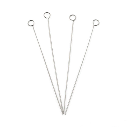 E-outstanding Reusable Inoculating Loop Inoculating Rod Kit Laboratory Research Teaching Tools (5pcs 3mm Inoculating Ring + 5pcs 4mm Inoculating R...